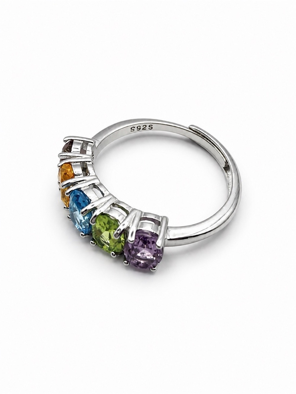 #R11 Rainbow Row Ring - Picture 3 of 3